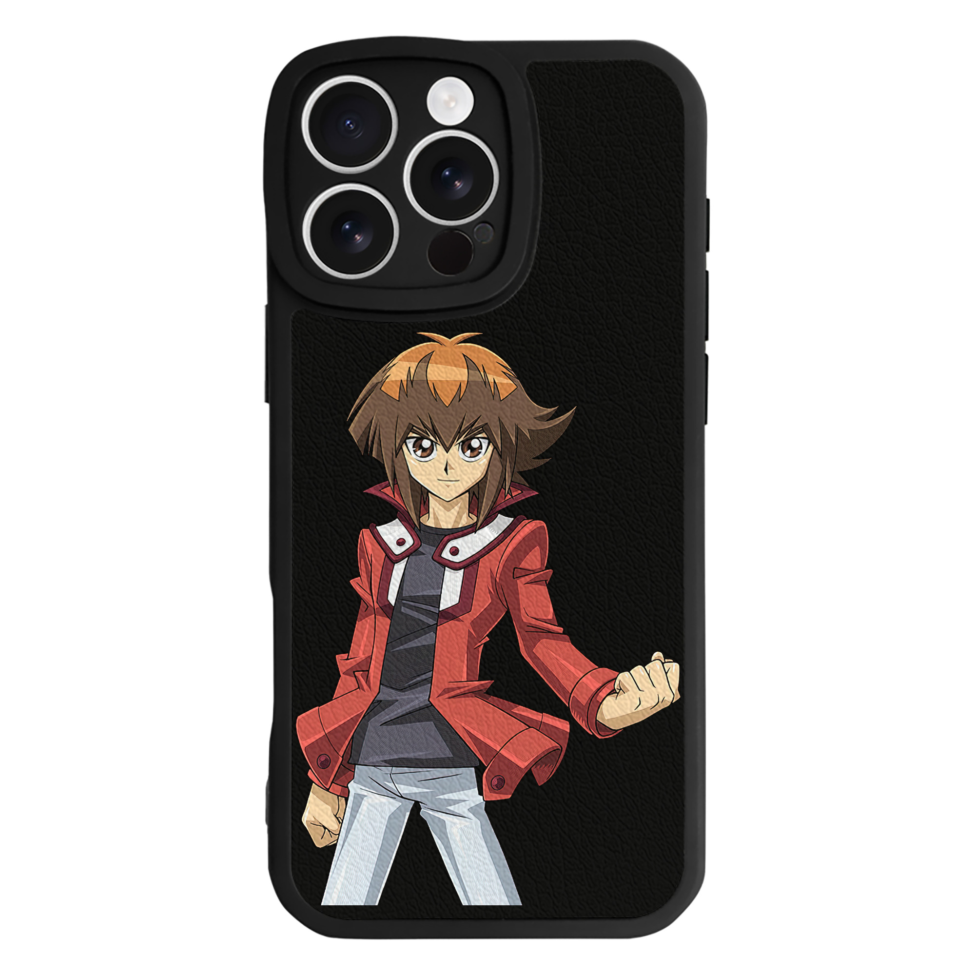 遊☆戯☆王 Yu-Gi-Oh! 【iPhone 16シリーズ対応】シリコンスマホケース（レザー調） 材質：シリコン